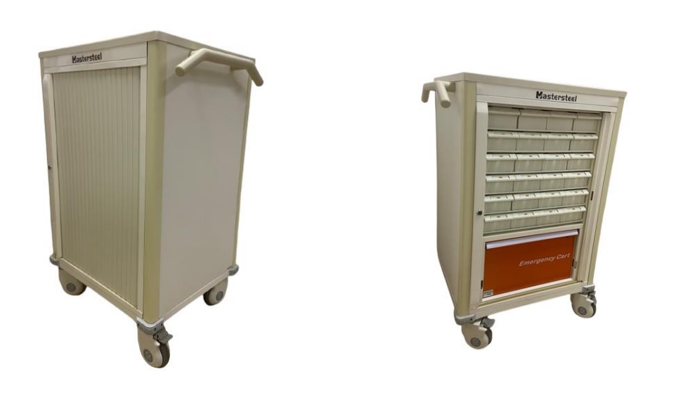 MEDICATION CART - 2 SIDED (48 BINS) (MS-6203-48)